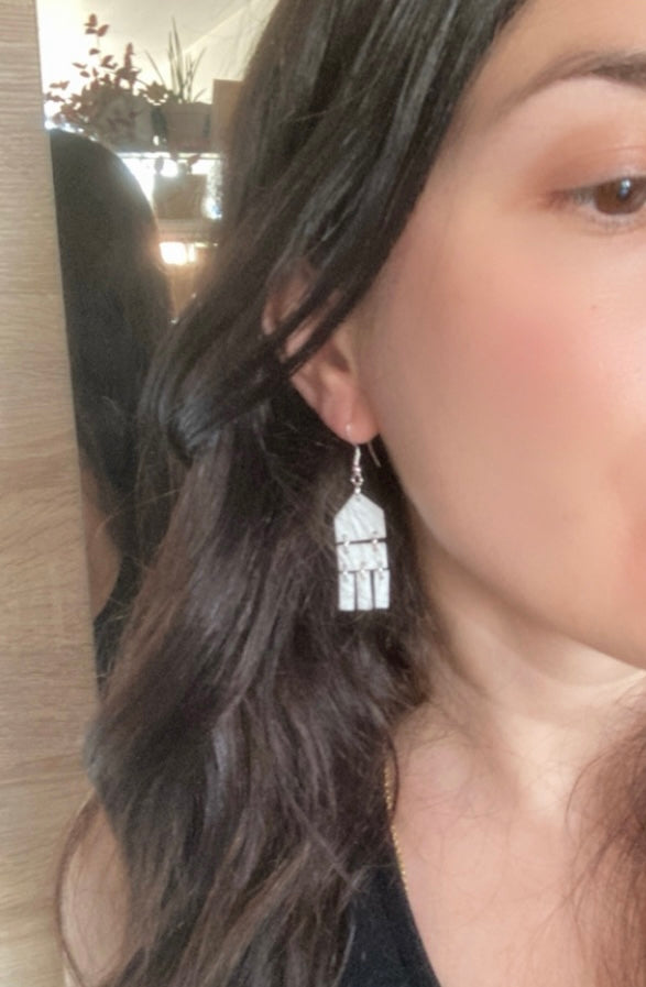 Temple white- 925 Sterling silver